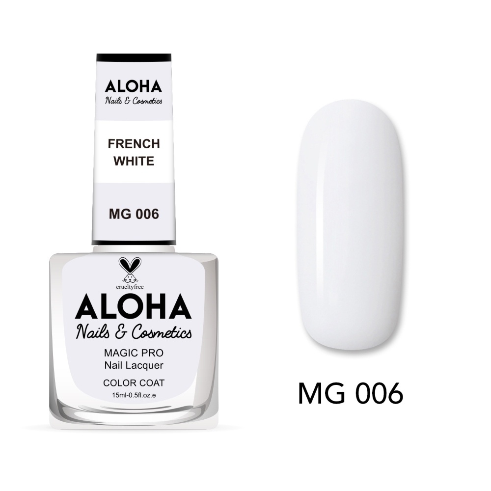 Aloha Βερνίκι Νυχιών 10 ημερών με Gel Effect Χωρίς Λάμπα Magic Pro Nail Lacquer 15ml – MG 006
