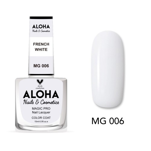Aloha Βερνίκι Νυχιών 10 ημερών με Gel Effect Χωρίς Λάμπα Magic Pro Nail Lacquer 15ml – MG 006