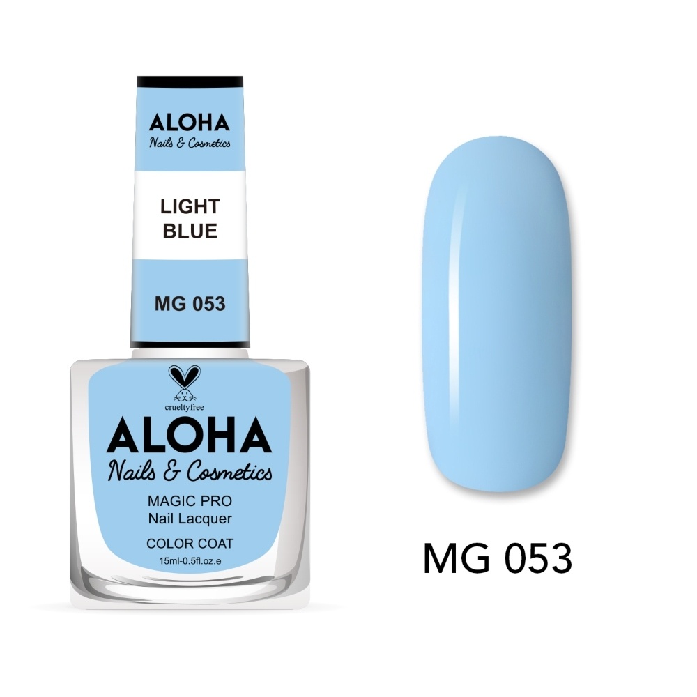 Aloha Βερνίκι Νυχιών 10 ημερών με Gel Effect Χωρίς Λάμπα Magic Pro Nail Lacquer 15ml – MG 053