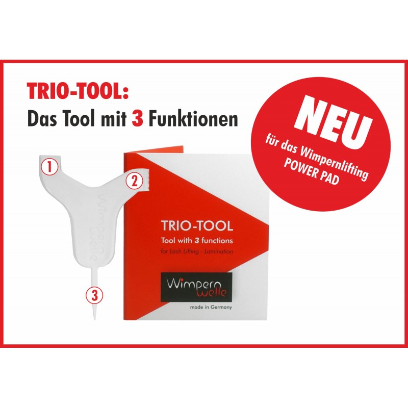 Wimpernwelle Trio Tool (W 10323)