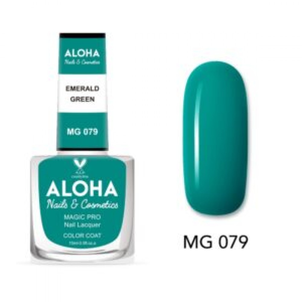 Aloha Βερνίκι Νυχιών 10 ημερών με Gel Effect Χωρίς Λάμπα Magic Pro Nail Lacquer 15ml – MG 079