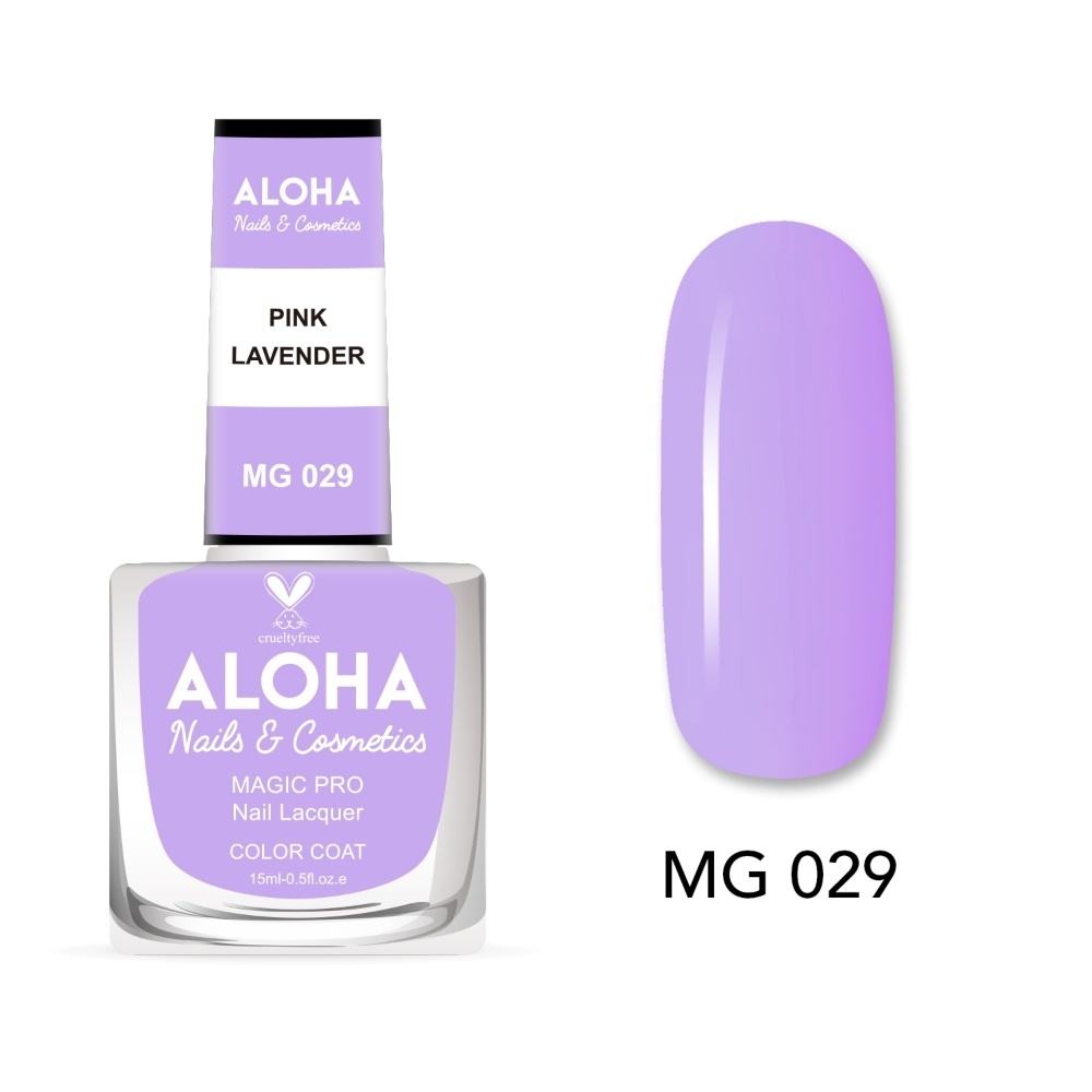 Aloha Βερνίκι Νυχιών 10 ημερών με Gel Effect Χωρίς Λάμπα Magic Pro Nail Lacquer 15ml – MG 029 Aloha Βερνίκι Νυχιών 10 ημερών με Gel Effect Χωρίς Λάμπα Magic Pro Nail Lacquer 15ml – MG 029
