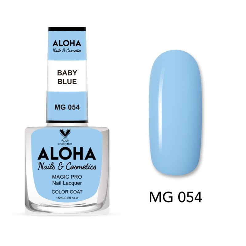 Aloha Βερνίκι Νυχιών 10 ημερών με Gel Effect Χωρίς Λάμπα Magic Pro Nail Lacquer 15ml – MG 054