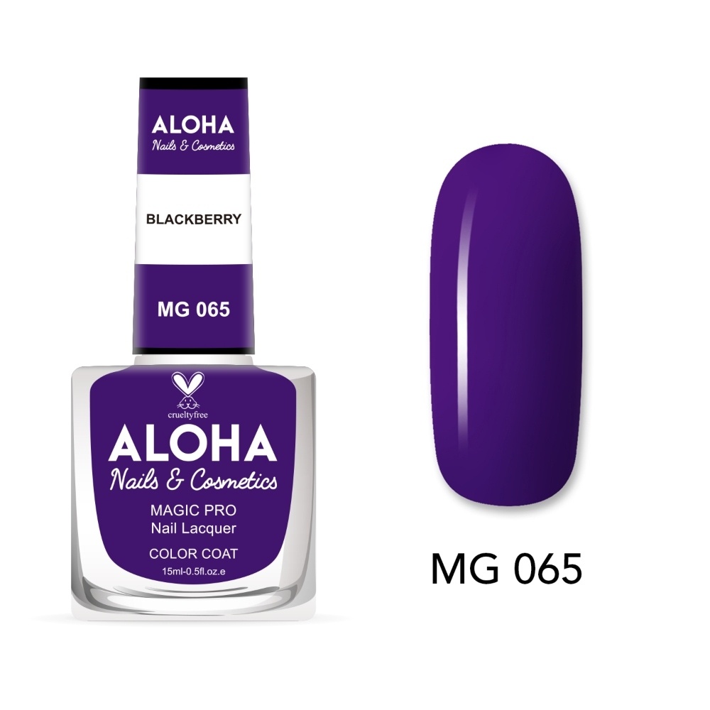 Aloha Βερνίκι Νυχιών 10 ημερών με Gel Effect Χωρίς Λάμπα Magic Pro Nail Lacquer 15ml – MG 065 Aloha Βερνίκι Νυχιών 10 ημερών με Gel Effect Χωρίς Λάμπα Magic Pro Nail Lacquer 15ml – MG 065