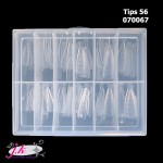 J.K Dual Form Stiletto Tip 56 (070067) J.K Dual Form Stiletto Tip 56 (070067)