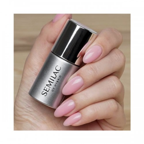 Semilac Βάση Καουτσούκ για Ημιμόνιμο Μανικιούρ BB Base Rose 7ml *