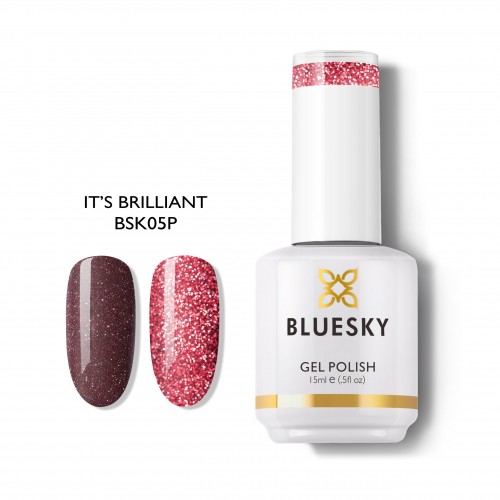 Bluesky Ημιμόνιμο Βερνίκι Νυχιών It's Brilliant BSK05P 15ml