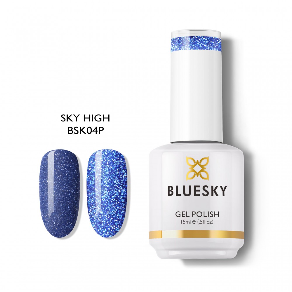 Bluesky Ημιμόνιμο Βερνίκι Νυχιών Sky High BSK04P 15ml