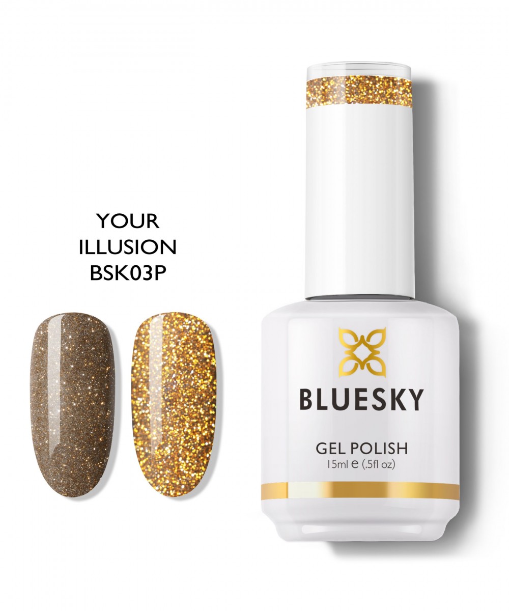 Bluesky Ημιμόνιμο Βερνίκι Νυχιών Your Illusion BSK03P 15ml