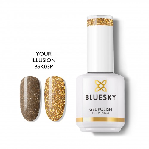 Bluesky Ημιμόνιμο Βερνίκι Νυχιών Your Illusion BSK03P 15ml