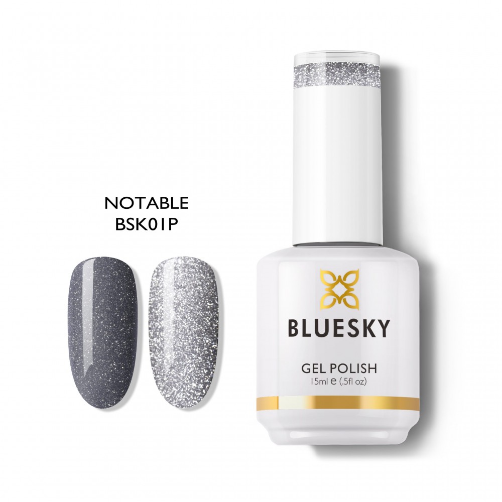 Bluesky Ημιμόνιμο Βερνίκι Νυχιών Notable BSK01P 15ml