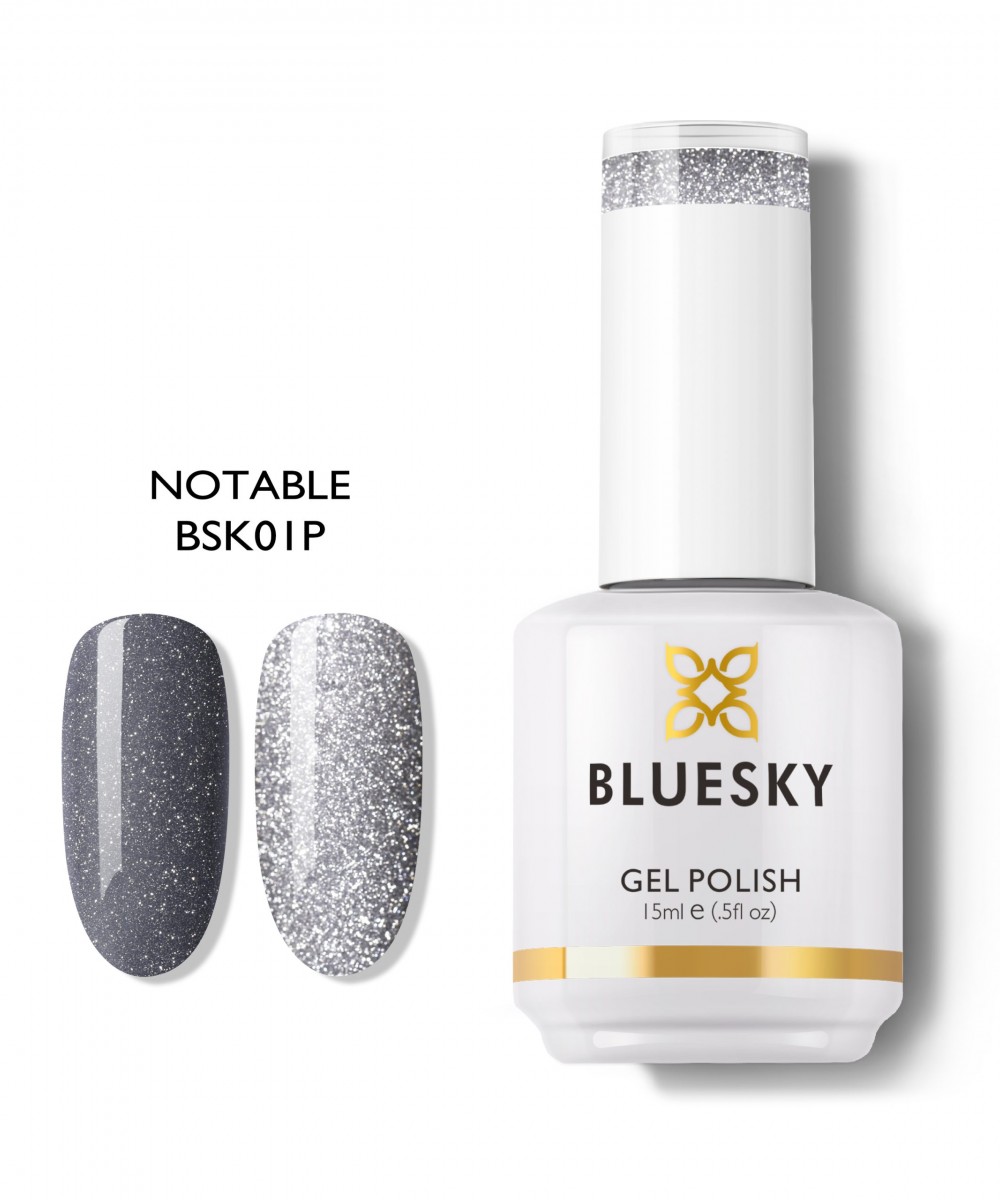 Bluesky Ημιμόνιμο Βερνίκι Νυχιών Notable BSK01P 15ml