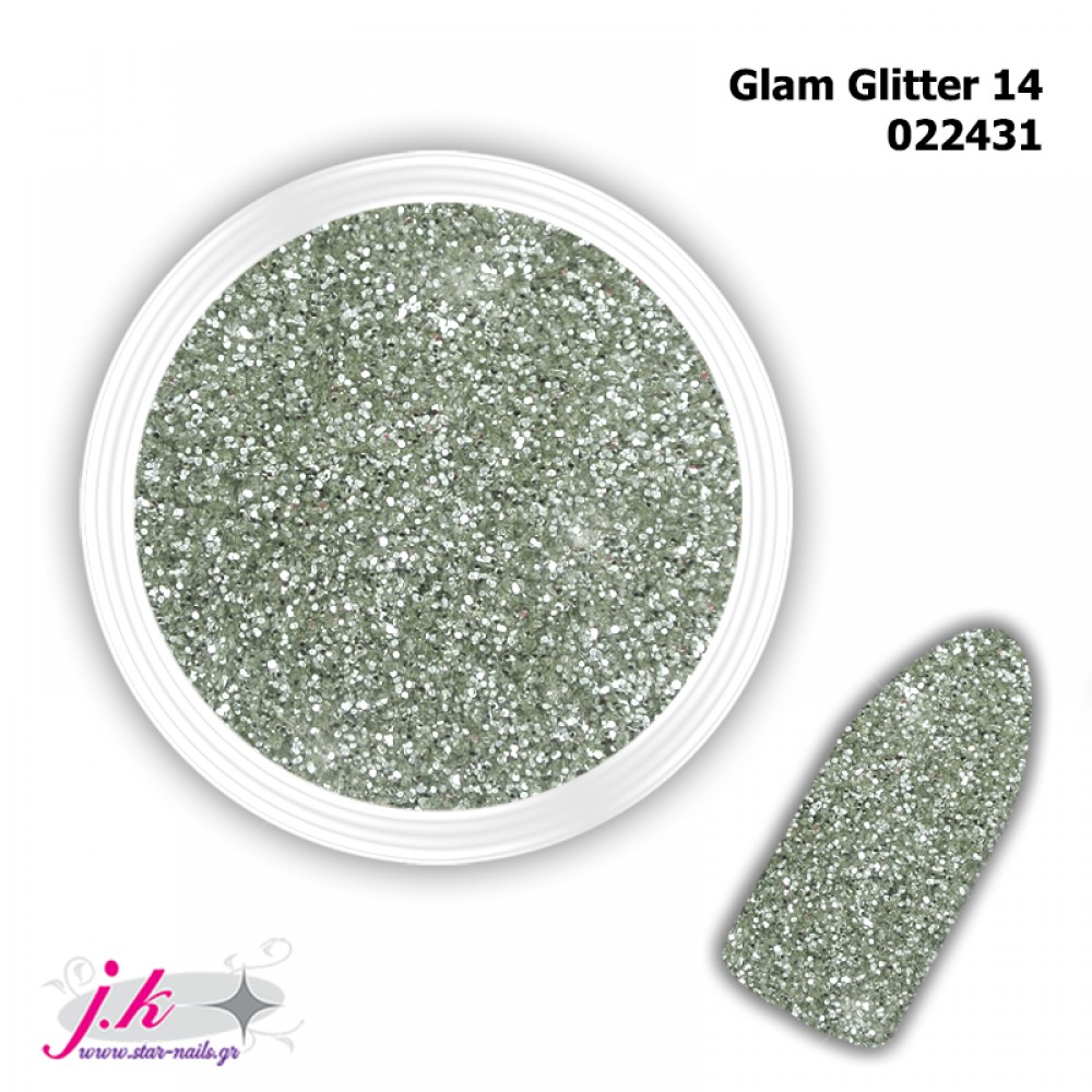 J.K Σκόνη Νυχιών Glam Glitter 14 (022431)