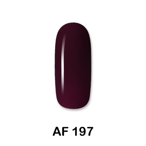 Aloha Ημιμόνιμο Βερνίκι Νυχιών AF 197 Dark Aubergine 15ml
