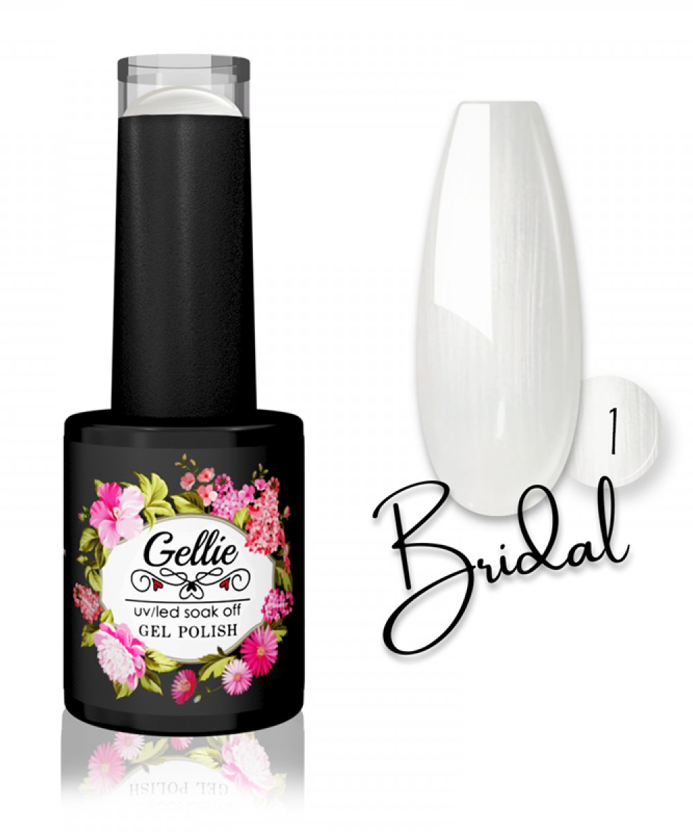 Gellie Ημιμόνιμο Βερνίκι Νυχιών Bridal 1 10ml