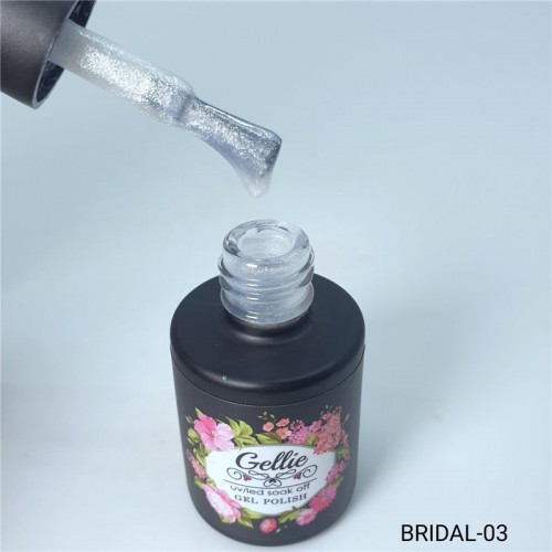 Gellie Ημιμόνιμο Βερνίκι Νυχιών Bridal 3 10ml