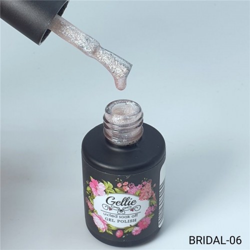 Gellie Ημιμόνιμο Βερνίκι Νυχιών Bridal 6 10ml