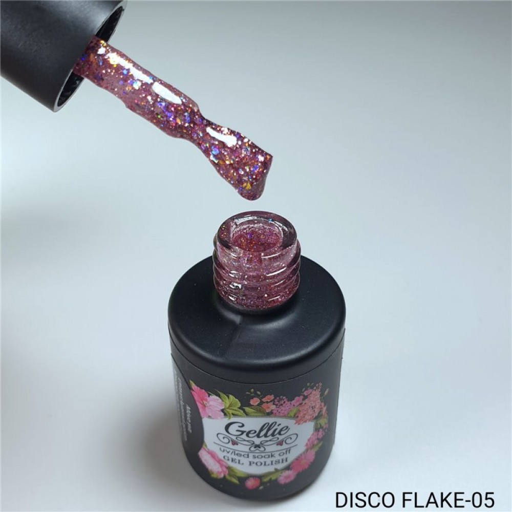 Gellie Ημιμόνιμο Βερνίκι Νυχιών Disco Flakes 5 10ml Gellie Ημιμόνιμο Βερνίκι Νυχιών Disco Flakes 5 10ml