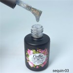 Gellie Ημιμόνιμο Βερνίκι Νυχιών Pixie Sequin 03 10ml Gellie Ημιμόνιμο Βερνίκι Νυχιών Pixie Sequin 03 10ml