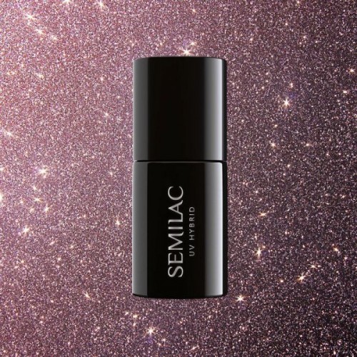 Semilac Ημιμόνιμο Βερνίκι Νυχιών 332 Magnetic Glow Cat Eye Pink My Dust 7ml