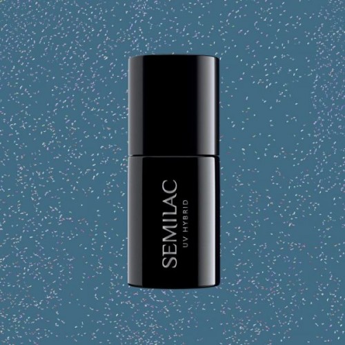 Semilac Ημιμόνιμο Βερνίκι Νυχιών Shimmer 324 Sea Blue Shimmer 7ml*