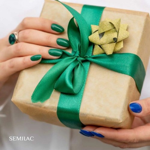 Semilac Ημιμόνιμο Βερνίκι Νυχιών 309 Pine Green 7ml