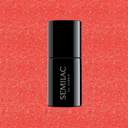 Semilac Ημιμόνιμο Βερνίκι Νυχιών 392 Red Heartbreaker 7ml