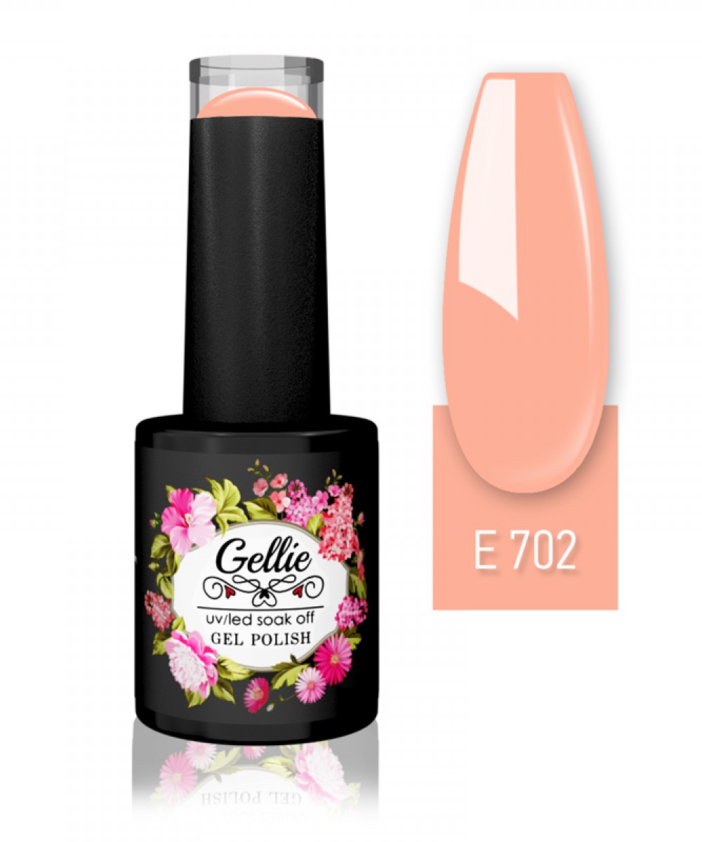 Gellie Ημιμόνιμο Βερνίκι Νυχιών E702 10ml