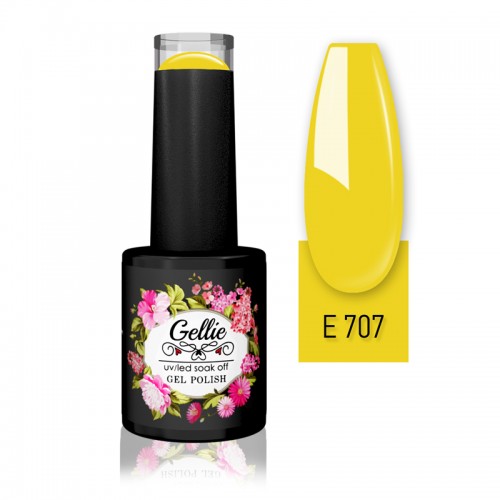 Gellie Ημιμόνιμο Βερνίκι Νυχιών E707 10ml