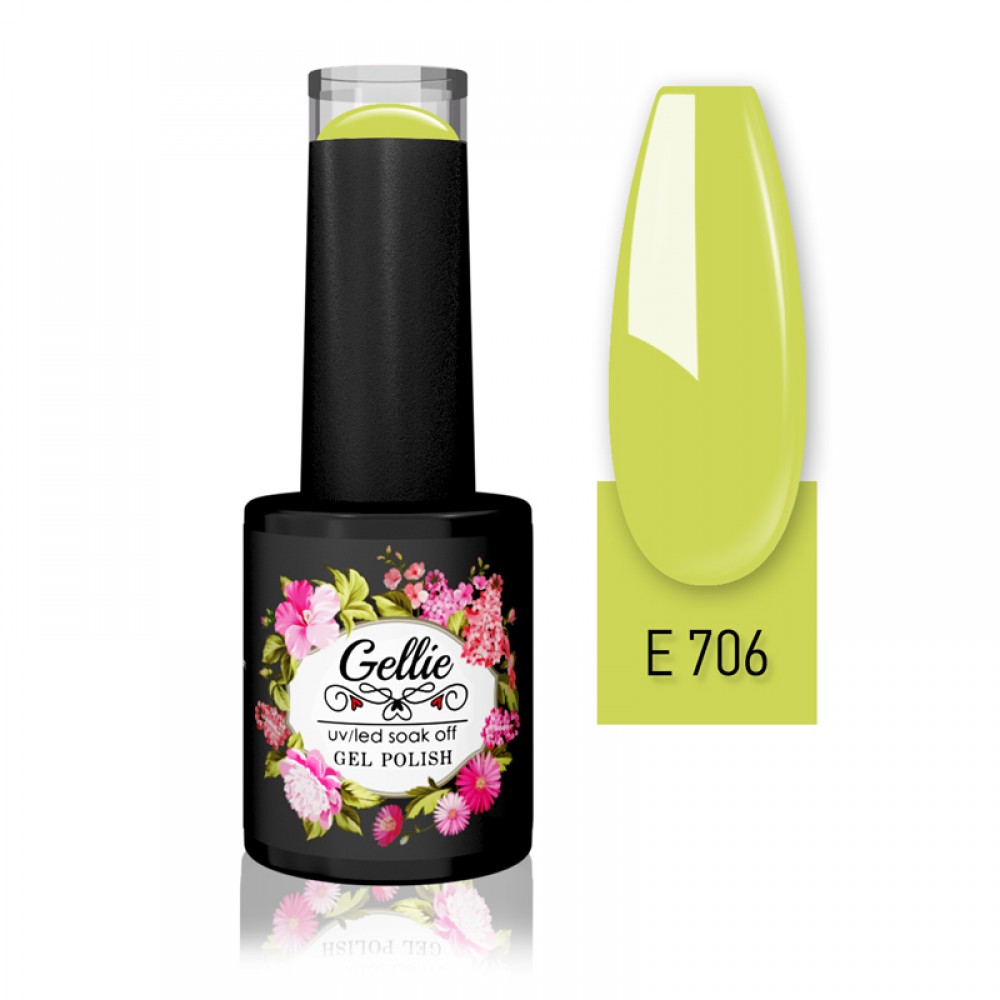 Gellie Ημιμόνιμο Βερνίκι Νυχιών E706 10ml Gellie Ημιμόνιμο Βερνίκι Νυχιών E706 10ml