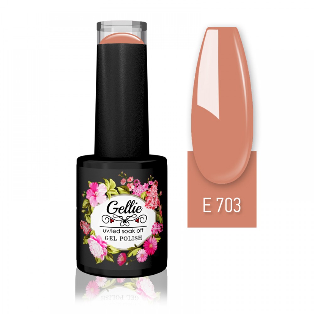 Gellie Ημιμόνιμο Βερνίκι Νυχιών E703 10ml