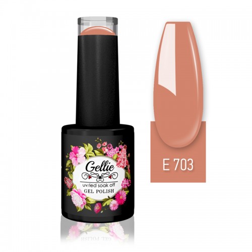 Gellie Ημιμόνιμο Βερνίκι Νυχιών E703 10ml