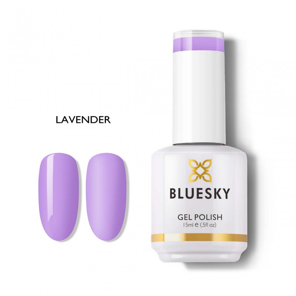 Bluesky Ημιμόνιμο Βερνίκι Νυχιών Lavender,15ml