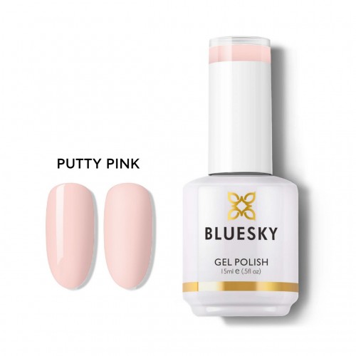 Bluesky Ημιμόνιμο Βερνίκι Νυχιών Putty Pink,15ml