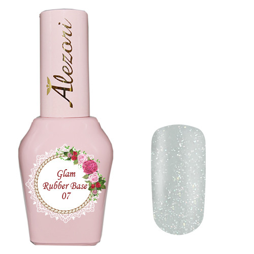 Alezori Rubber Base Color 07 Glam ,15ml *