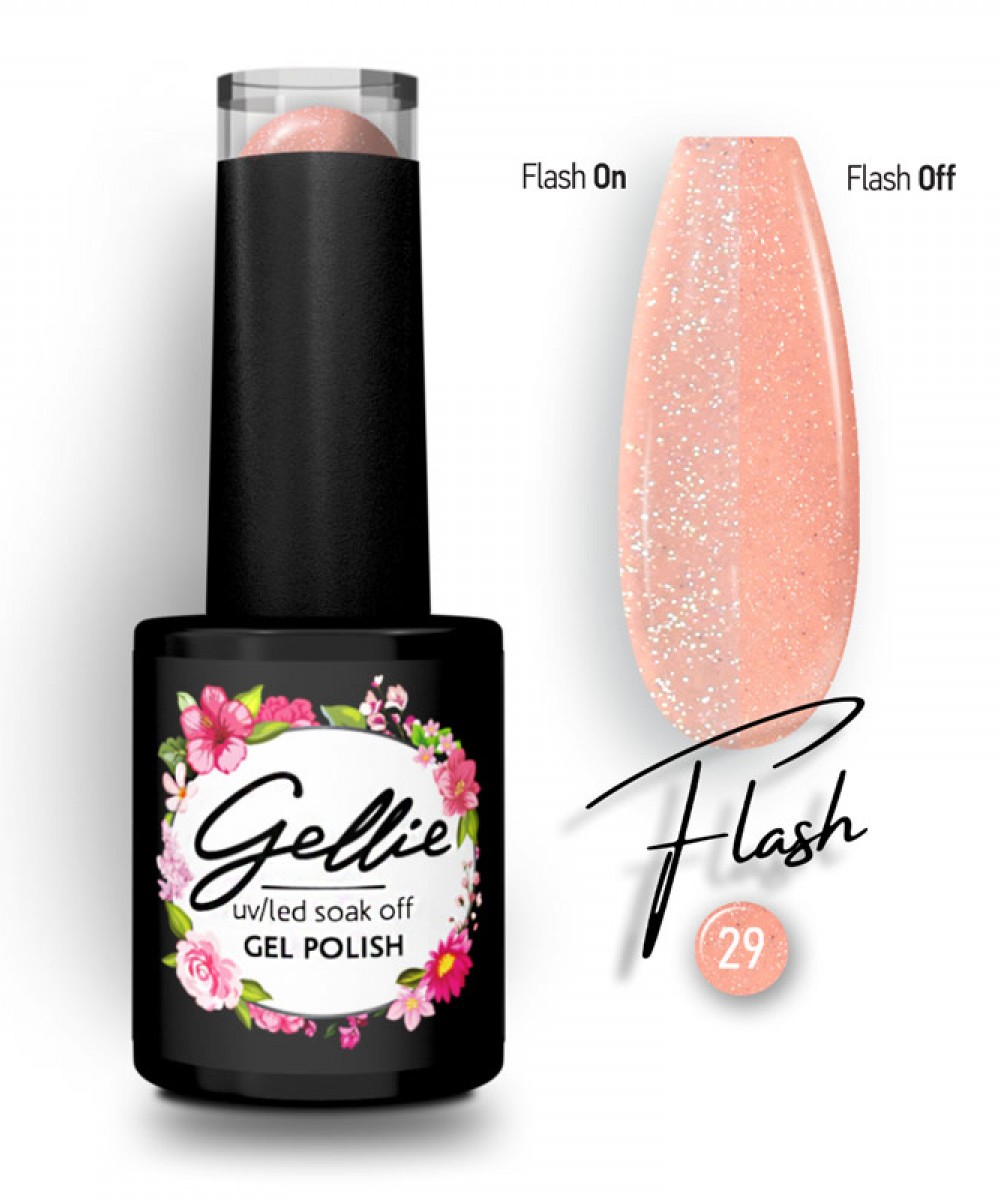 Gellie Ημιμόνιμο Βερνίκι Νυχιών Flash 29