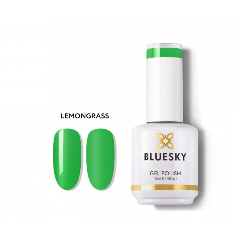 Bluesky Ημιμόνιμο Βερνίκι Νυχιών Lemongrass,15ml