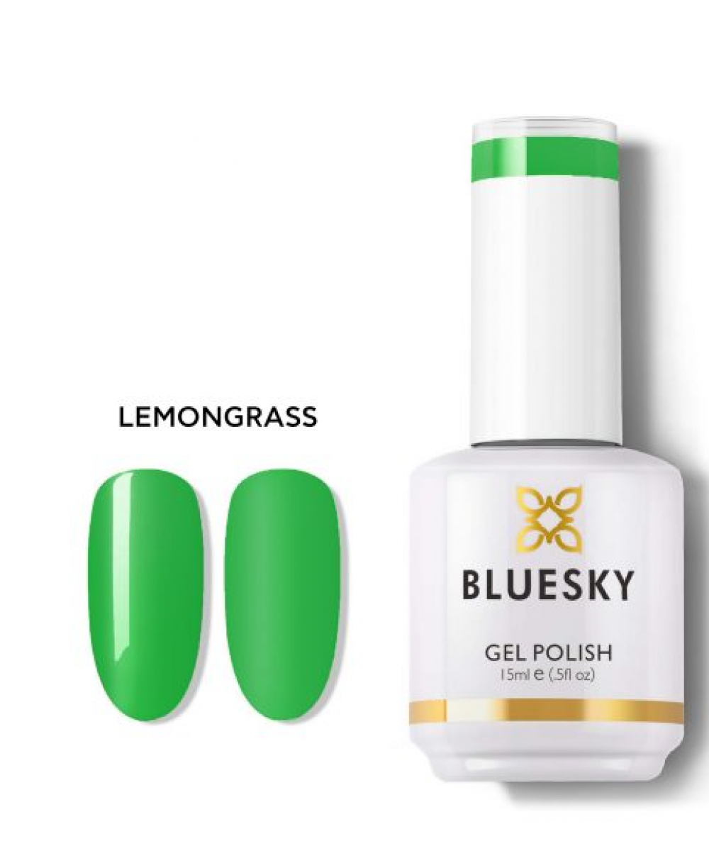 Bluesky Ημιμόνιμο Βερνίκι Νυχιών Lemongrass,15ml *