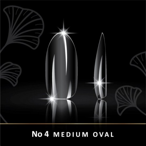 Woww Soft Gel Tips No4 Medium Oval 240 τμχ