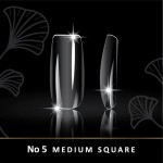 Woww Soft Gel Tips No5 Medium Square 240 τμχ Woww Soft Gel Tips No5 Medium Square 240 τμχ