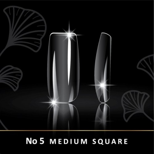 Woww Soft Gel Tips No5 Medium Square 240 τμχ