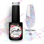 Gellie Ημιμόνιμο Βερνίκι Νυχιών Shiny Flakes 06, 10ml Gellie Ημιμόνιμο Βερνίκι Νυχιών Shiny Flakes 06, 10ml