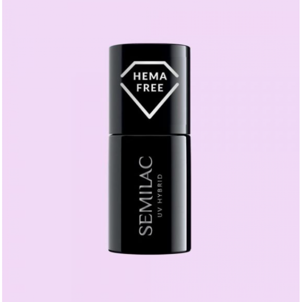 Semilac Ημιμόνιμο Βερνίκι Νυχιών 438 Calm Lavender 7ml