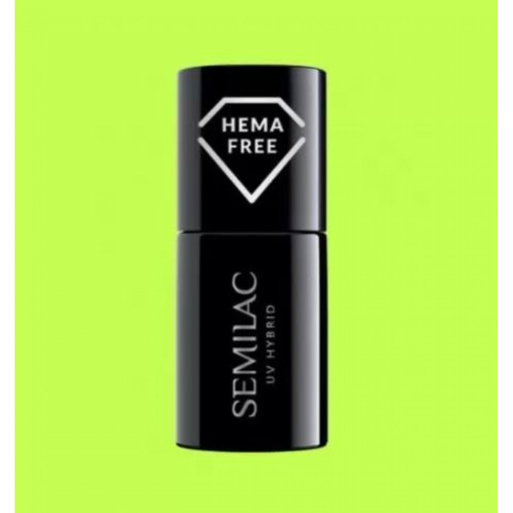 Semilac Ημιμόνιμο Βερνίκι Νυχιών 440 Energetic Lime 7ml