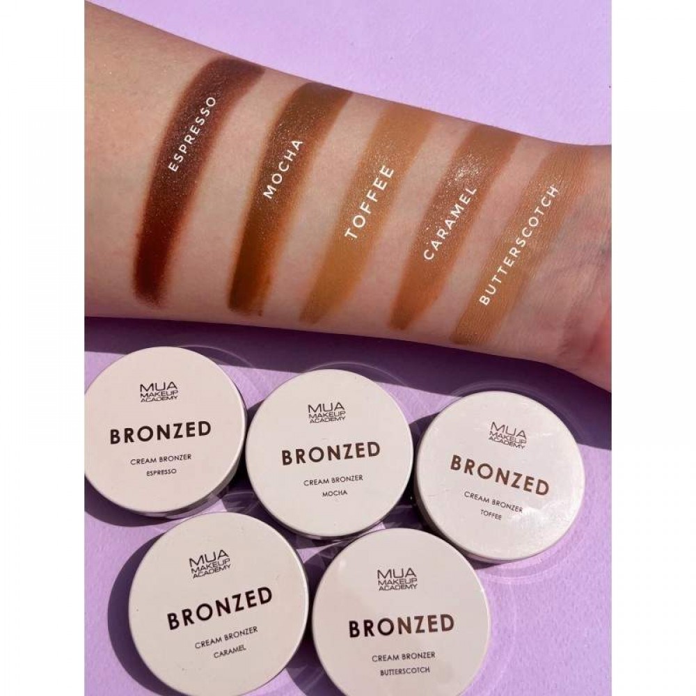 MUA Bronzed Cream Bronzer Caramel 14gr MUA Bronzed Cream Bronzer Caramel 14gr