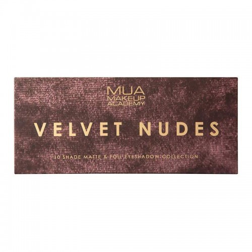 MUA 10 shade Palette Velvet Nudes