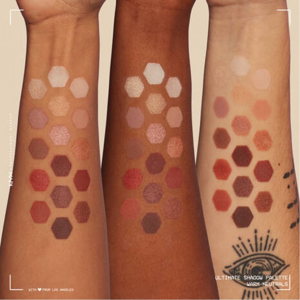 Nyx Ultimate Shadow palette 16-pan Warm Neutrals Nyx Ultimate Shadow palette 16-pan Warm Neutrals