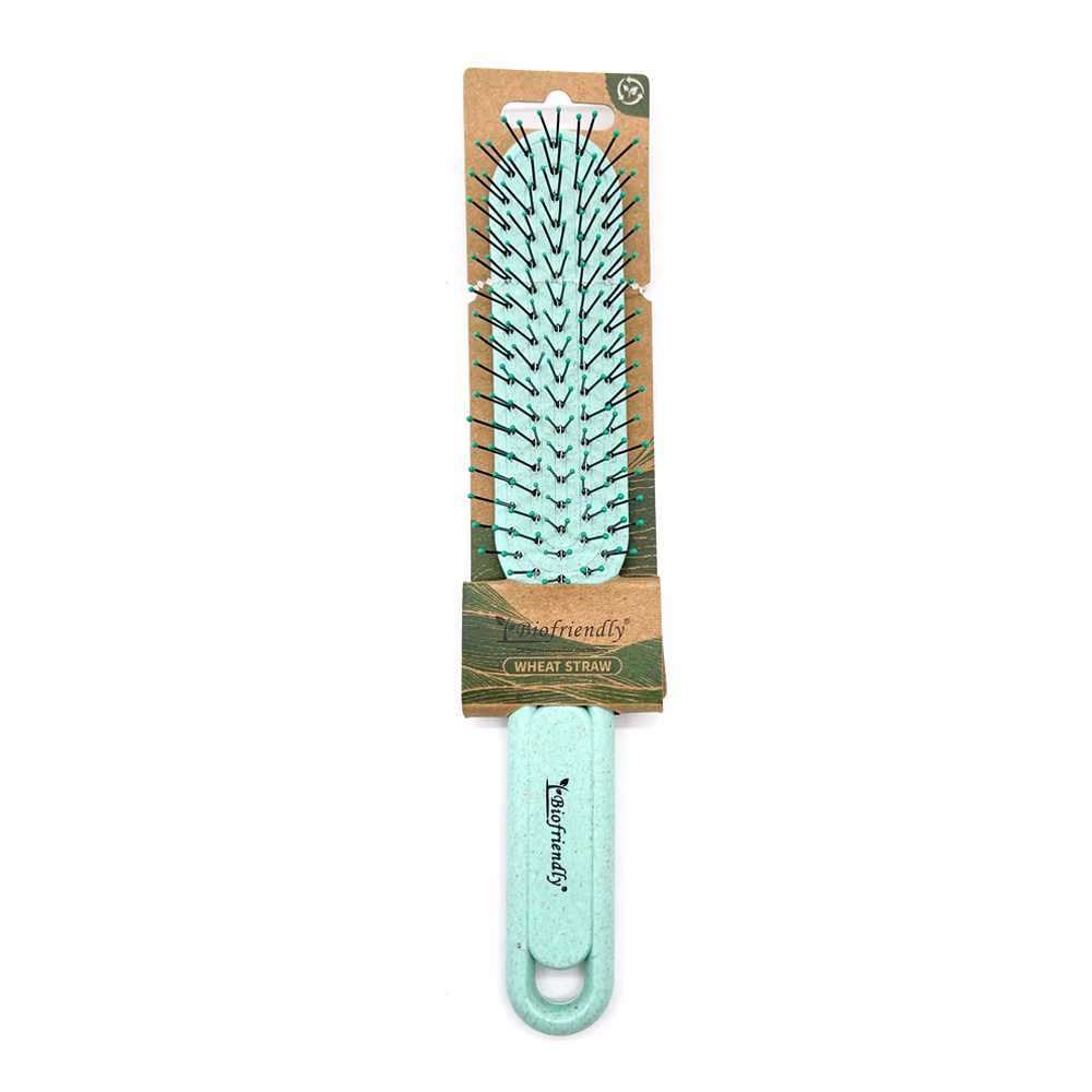 Biofriendly Βούρτσα Μαλλιών Wheat Straw+PP Green (5460)