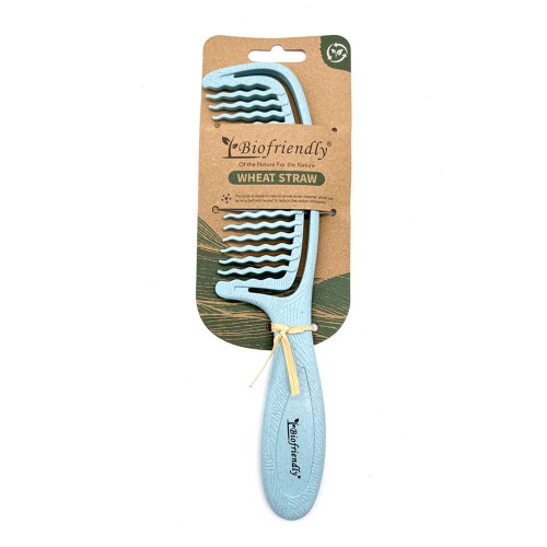 Biofriendly Χτένα Μαλλιών Wheat Straw+PP Blue (4756)