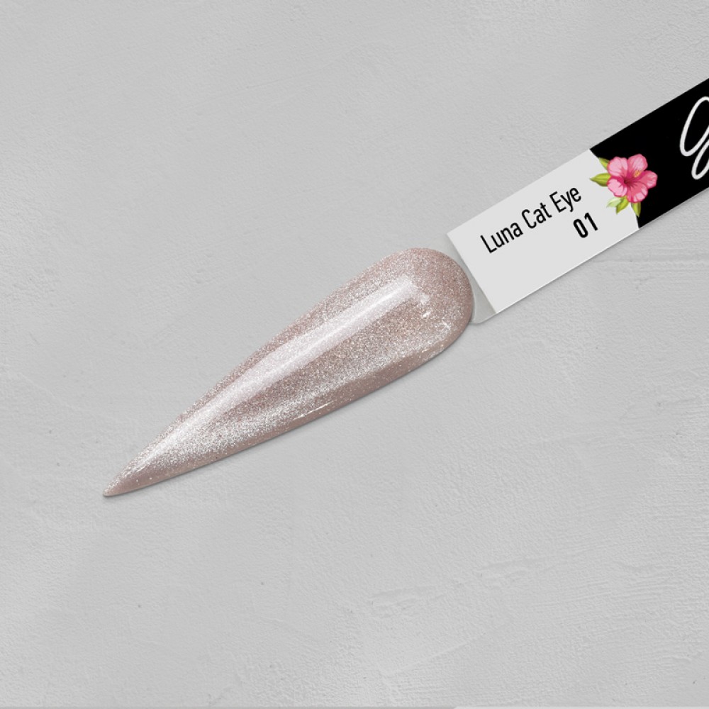 Gellie Ημιμόνιμο Βερνίκι Νυχιών Luna Cat Eye 01, 10ml